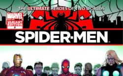 SPIDER-MEN 5 PICHELLI VARIANT (1 FOR 100, WITH DIGITAL CODE)