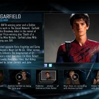 Andrew Garfield as Peter Parker/Spider-Man in The Amazing Spider-Man Second Screen App