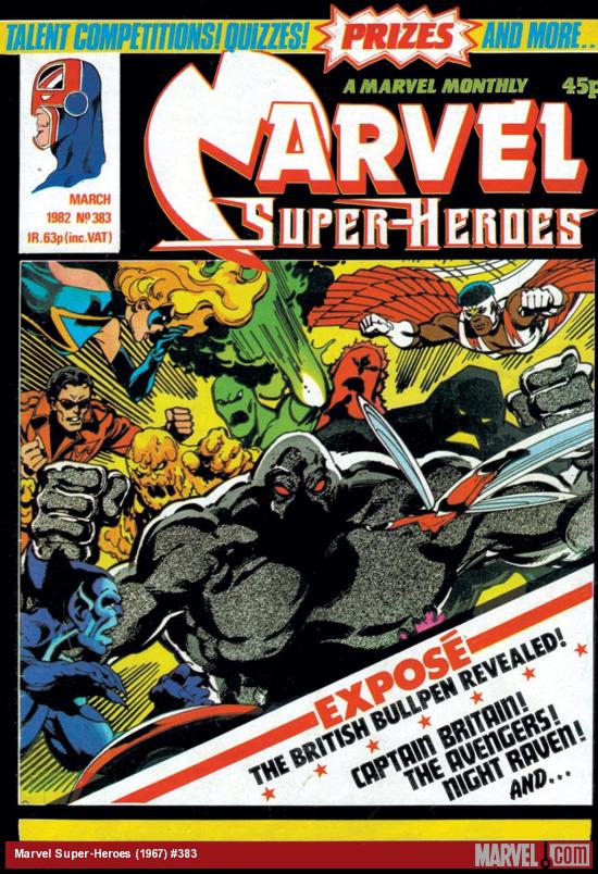 Marvel Super-Heroes (1967) #383 Cover