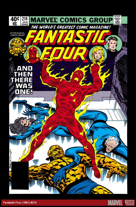 Fantastic Four (1961) #214 Cover