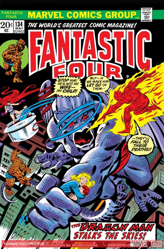 Fantastic Four (1961) #134 Cover