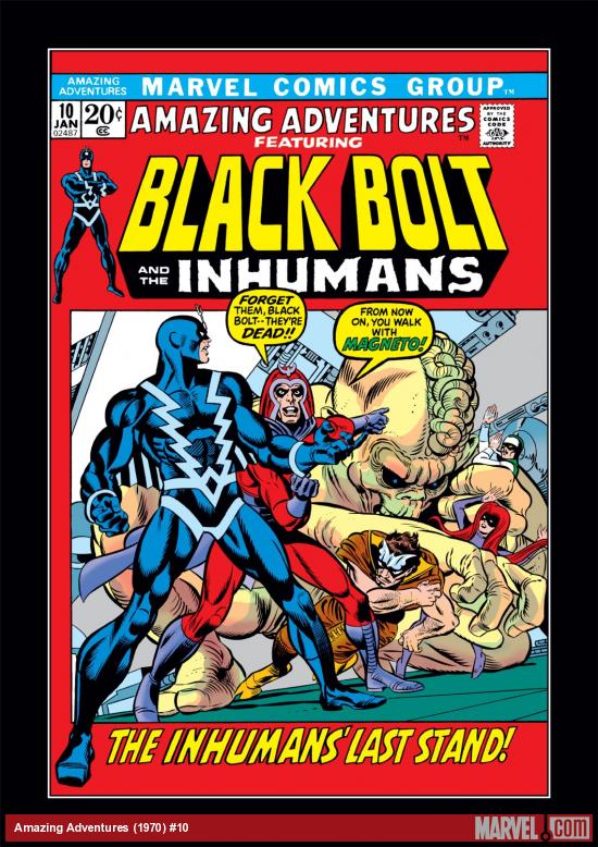 Amazing Adventures (1970) #10 Cover