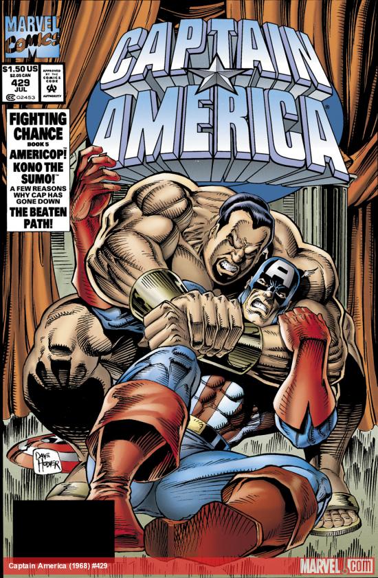 Captain America (1968) #429 Cover