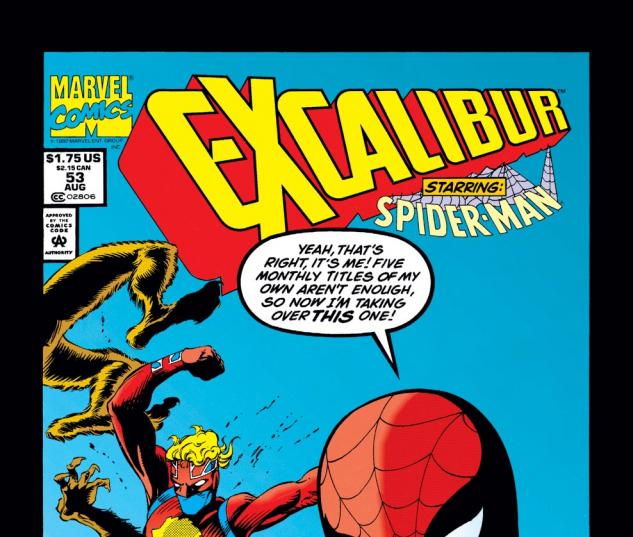 Excalibur (1988) #53 Cover