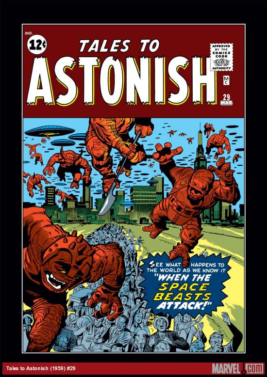 Tales to Astonish (1959) #29 Cover