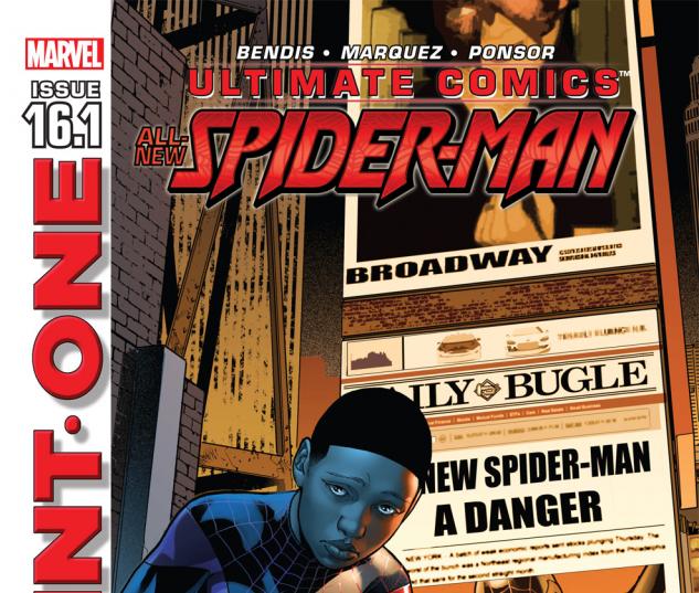 Ultimate Comics Spider-Man (2011) #16.1 Cover