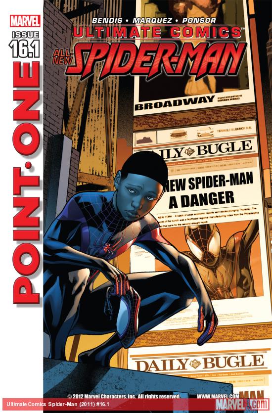 Ultimate Comics Spider-Man (2011) #16.1 Cover