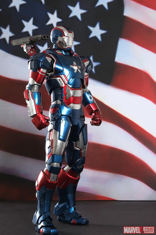 Iron Patriot Figurine from Hot Toys