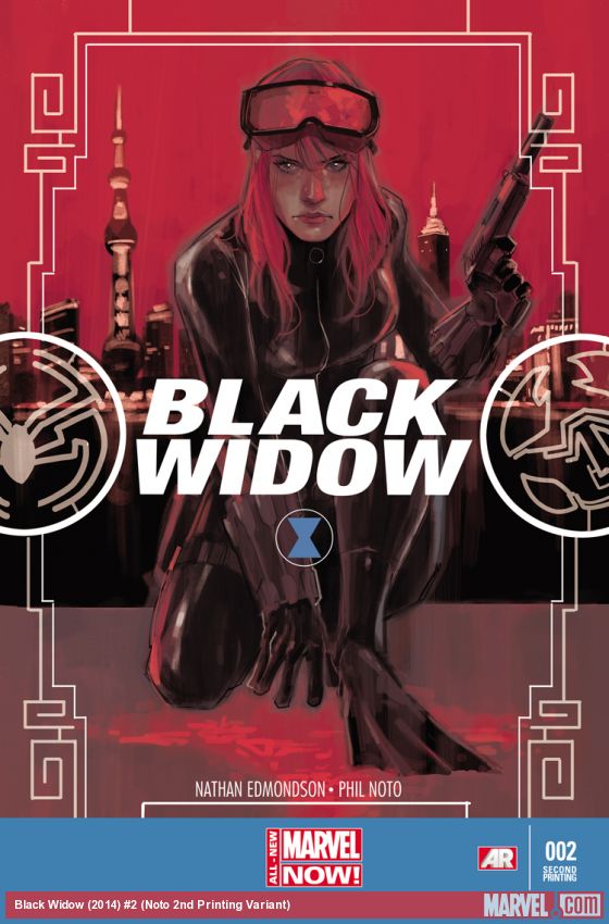 Black Widow (2014) #2 (Noto 2nd Printing Variant)