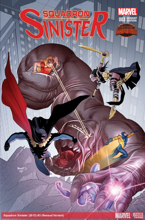 Squadron Sinister (2015) #3 (Renaud Variant)