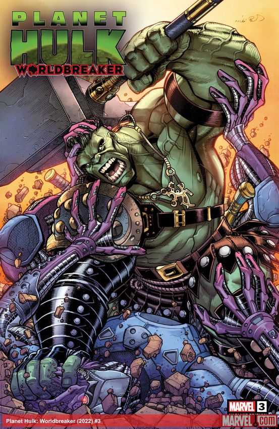 Planet Hulk: Worldbreaker (2022) #3 (Variant)