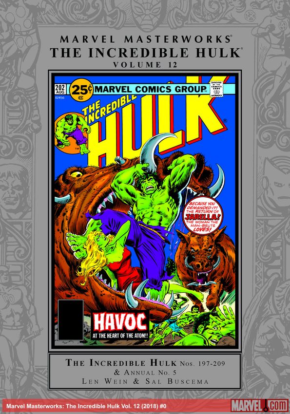 MARVEL MASTERWORKS: THE INCREDIBLE HULK VOL. 12 (Hardcover)