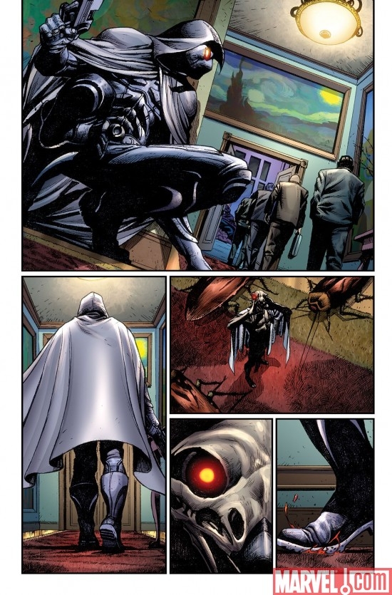 VENGEANCE OF THE MOON KNIGHT #2 preview art by Jerome Opena