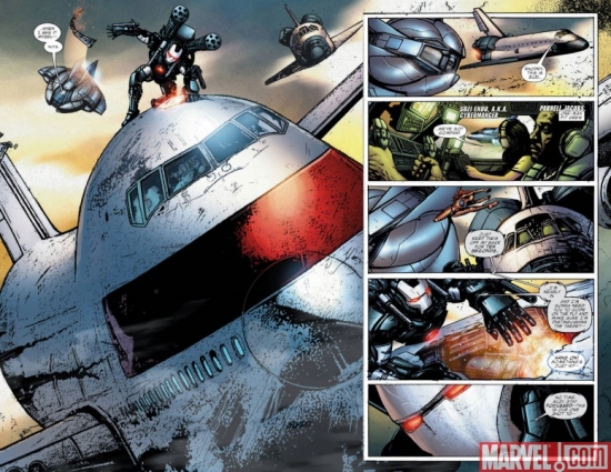 WAR MACHINE #8, pages 2-3