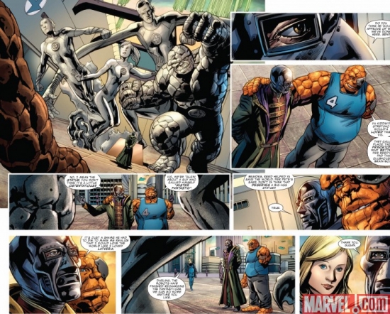 FANTASTIC FOUR #567, Page 6&7