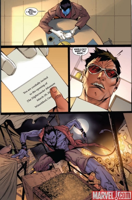 X-MEN: MANIFEST DESTINY - NIGHTCRAWLER #1 preview page 3