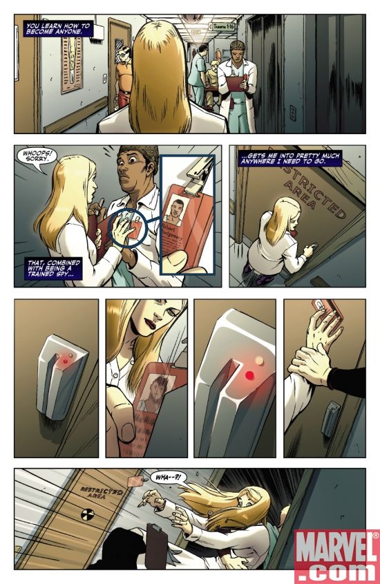 INTERIOR PAGES FROM NEW AVENGERS REUNION #1