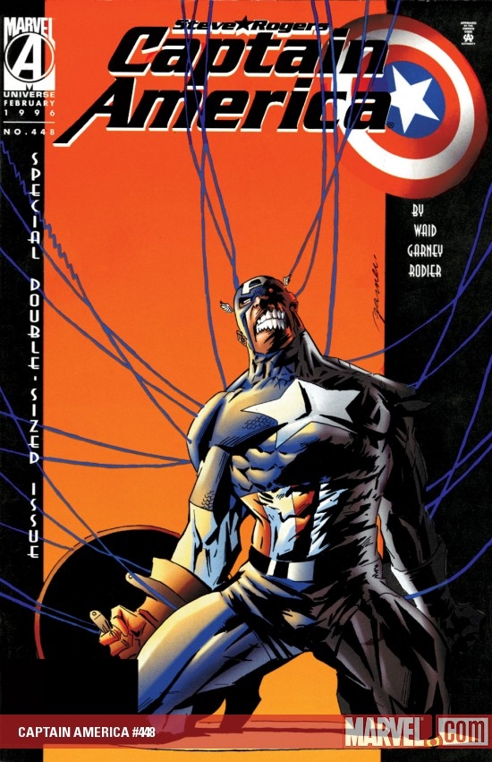 CAPTAIN AMERICA #448 COVER