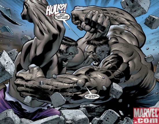 ULTIMATE POWER #9 Interior Art by Greg Land