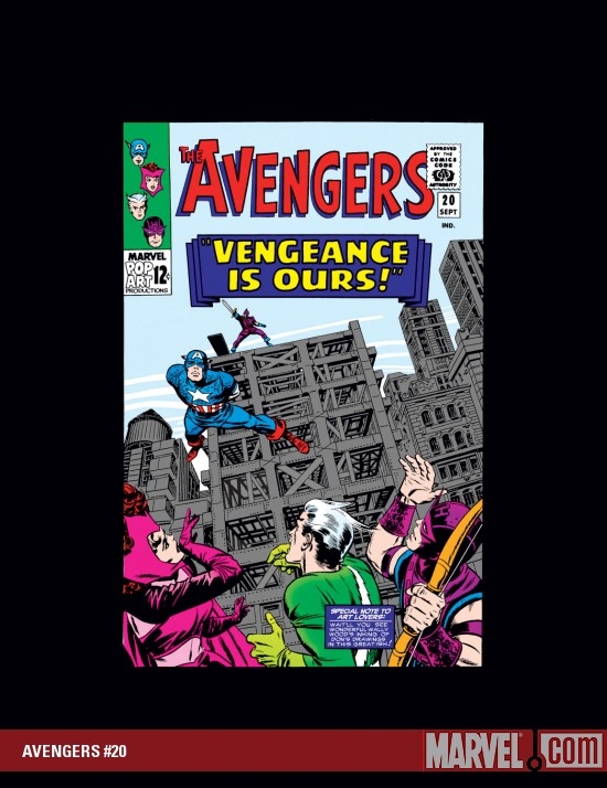 AVENGERS #20 COVER