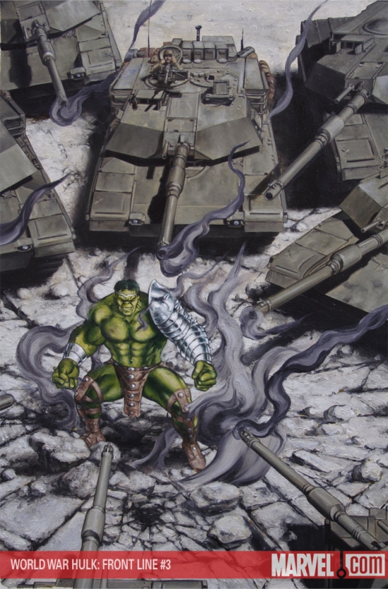 WORLD WAR HULK: FRONT LINE #3