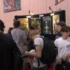 The Marvel booth