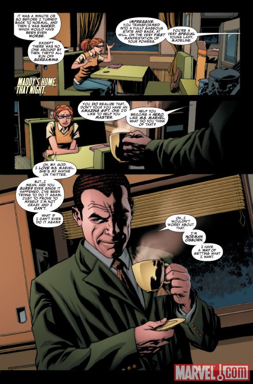 AVENGERS ACADEMY #1 preview art by Mike McKone