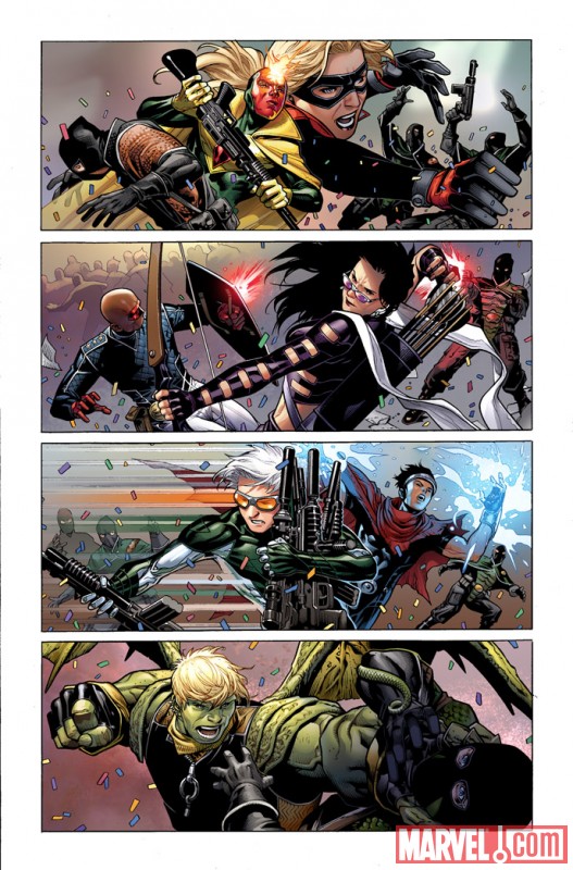 AVENGERS: THE CHILDREN'S CRUSADE #1 preview art by Jim Cheung 2