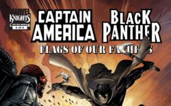 CAPTAIN AMERICA/BLACK PANTHER: FLAGS OF OUR FATHERS #4 cover by Denys Cowan