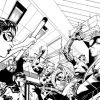 AVENGERS ACADEMY #5 black and white preview art by Jorge Molina 1