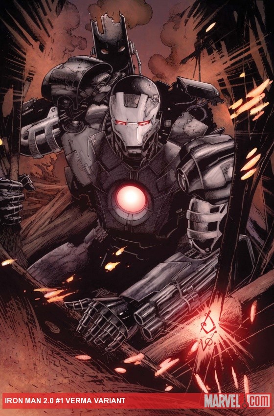 Iron Man 2.0 (2011) #1 (VERMA VARIANT)