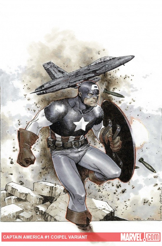 Captain America #1 Coipel Variant cover