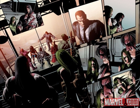 New Avengers #19 Preview Art by Mike Deodato