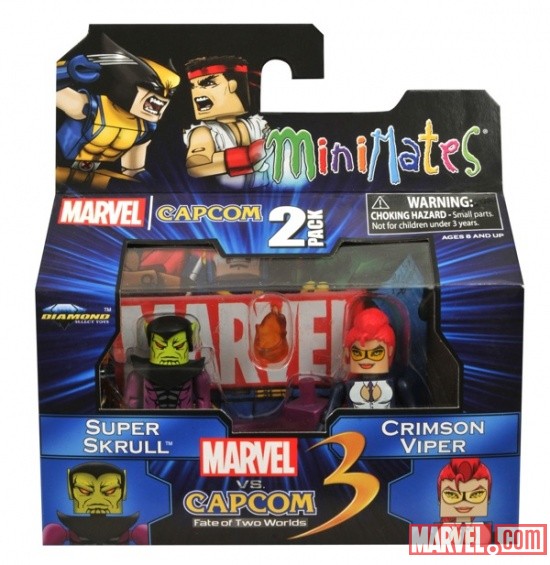 Marvel Minimates Skrull vs. Viper