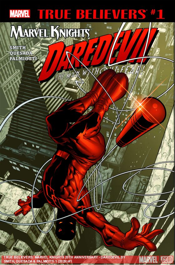 True Believers: Marvel Knights 20th Anniversary - Daredevil by Smith, Quesada & Palmiotti (2018)