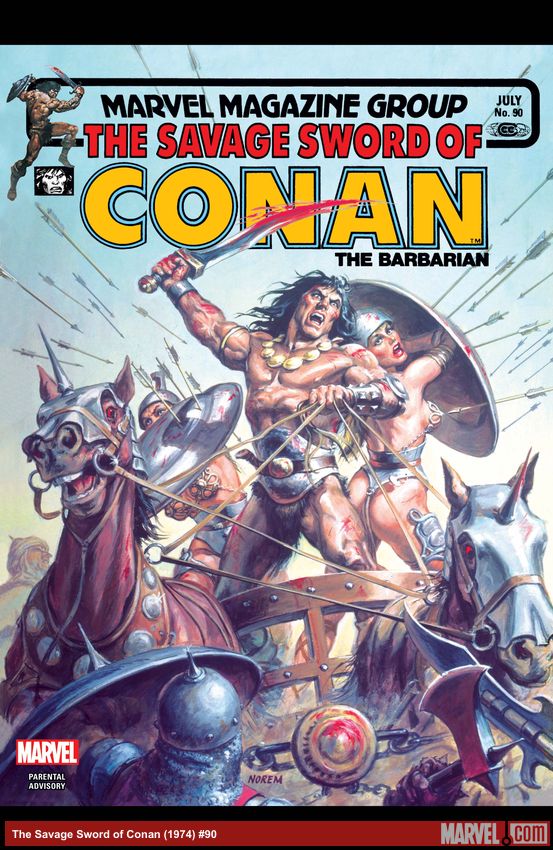 The Savage Sword of Conan (1974) #90