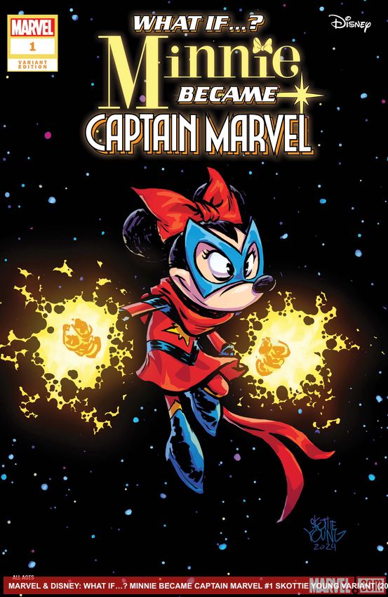 MARVEL & DISNEY: WHAT IF…? MINNIE BECAME CAPTAIN MARVEL (2025) #1 (Variant)