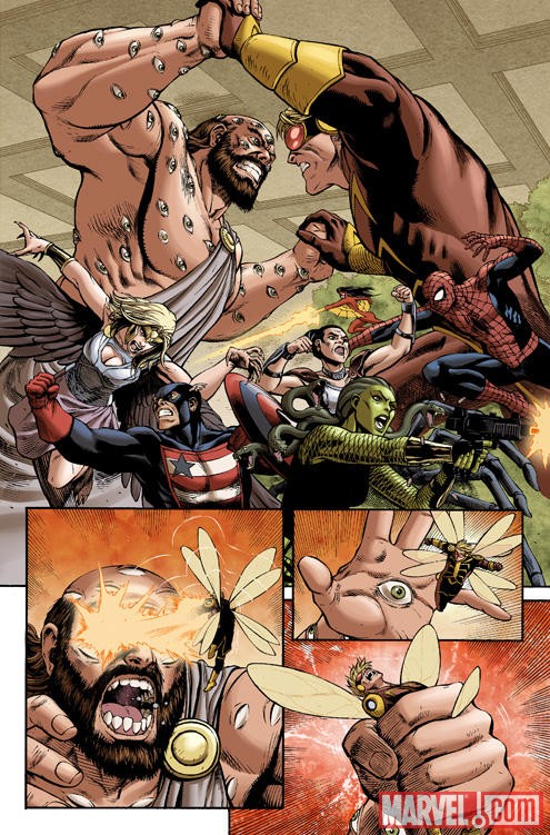 Image Featuring Spider-Man, U.S. Agent
