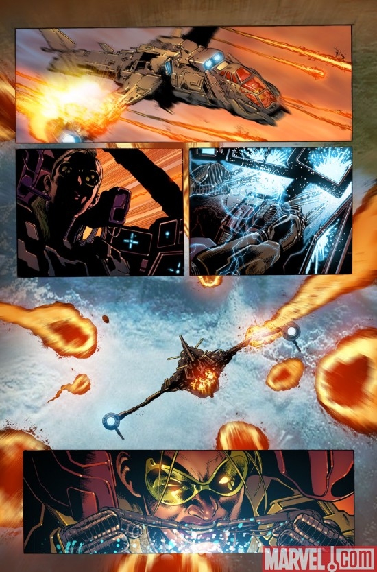 Preview page for ASTONISHING X-MEN #31 art by Phil Jimenez