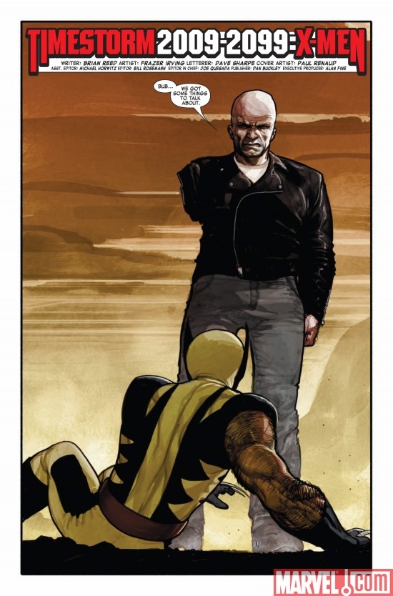 TIMESTORM 2009/2099: X-MEN #1, page 2
