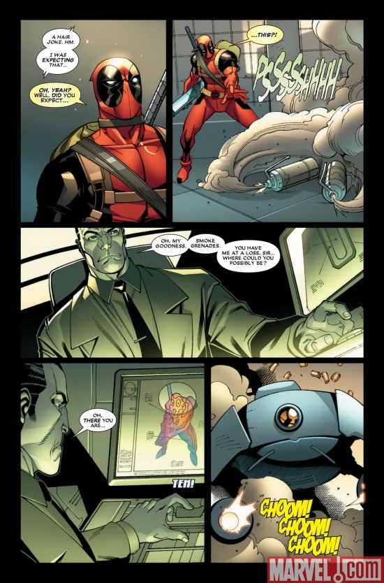 DEADPOOL #8 preview page 7