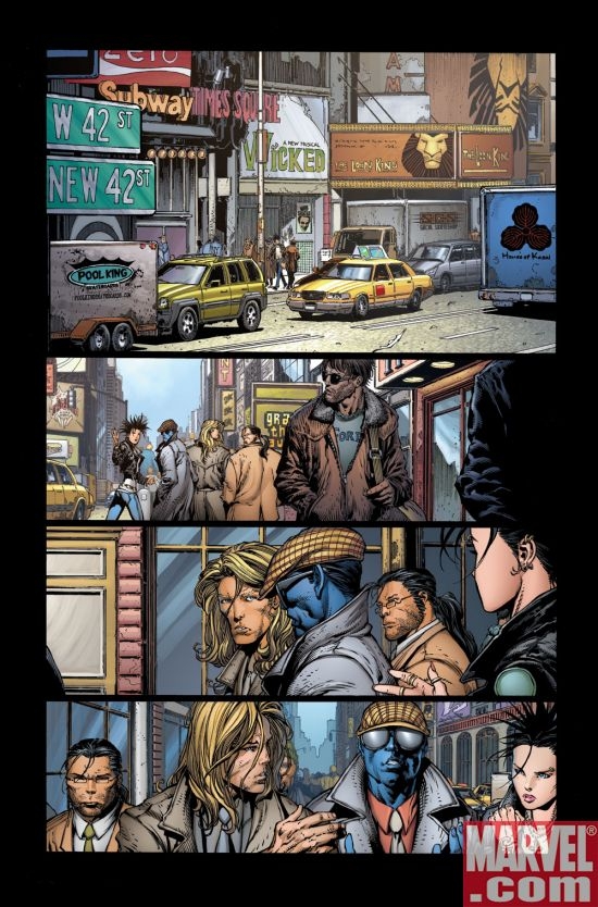 ULTIMATUM #1 preview art by David Finch