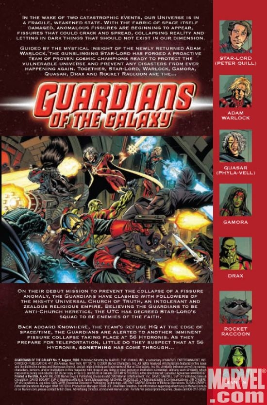 GUARDIANS OF THE GALAXY #2, page 4