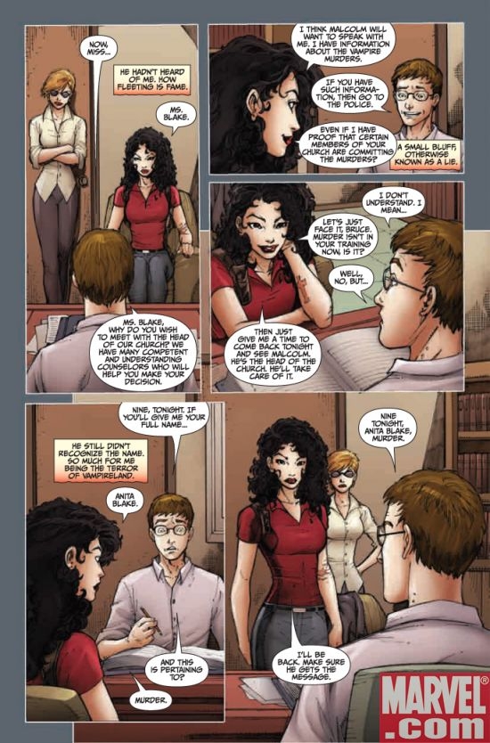 ANITA BLAKE, VAMPIRE HUNTER: GUILTY PLEASURES #9, page 3