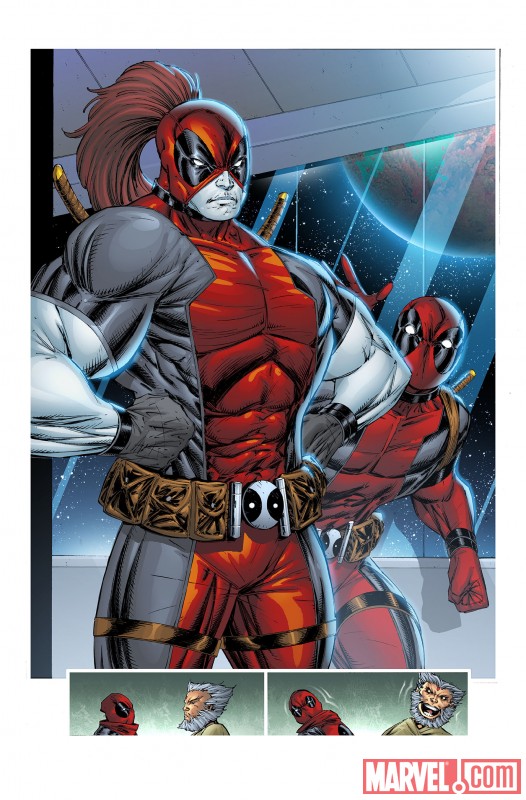 DEADPOOL CORPS #2 art by Rob Liefeld