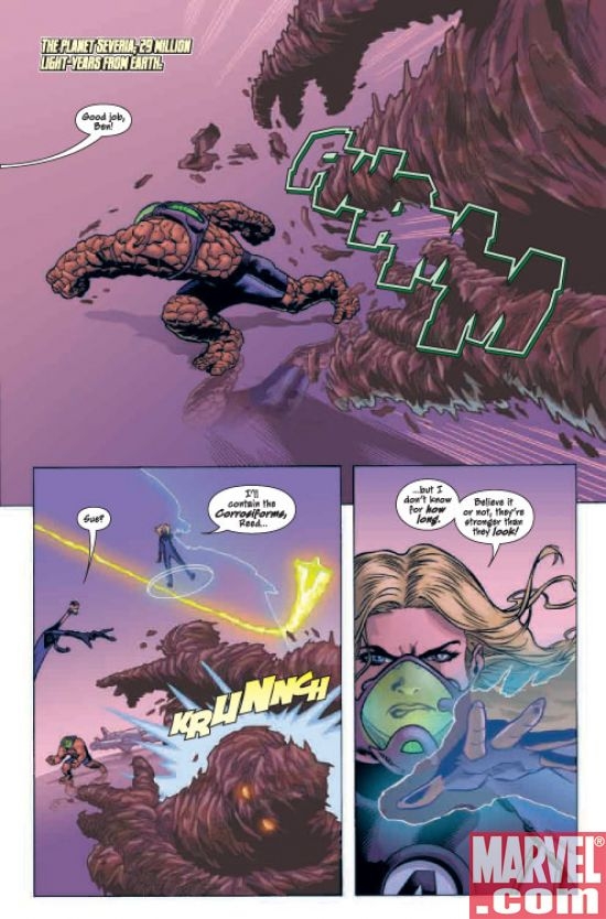 Marvel Adventures Fantastic Four #30, page 1
