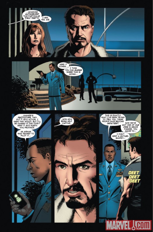 IRON MAN 2: PUBLIC IDENTITY #3 preview art by Barry Kitson