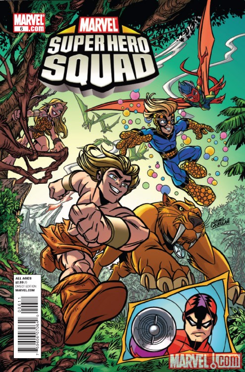 SUPER HERO SQUARD #6 cover by Marcelo DiChiara