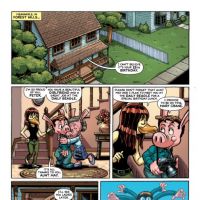 SPIDER-HAM 25TH ANNIVERSARY SPECIAL #1 preview art by Jacob Chabot