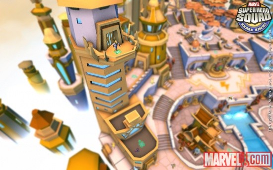 Screenshot of Ultimate Thor from Super Hero Squad Online